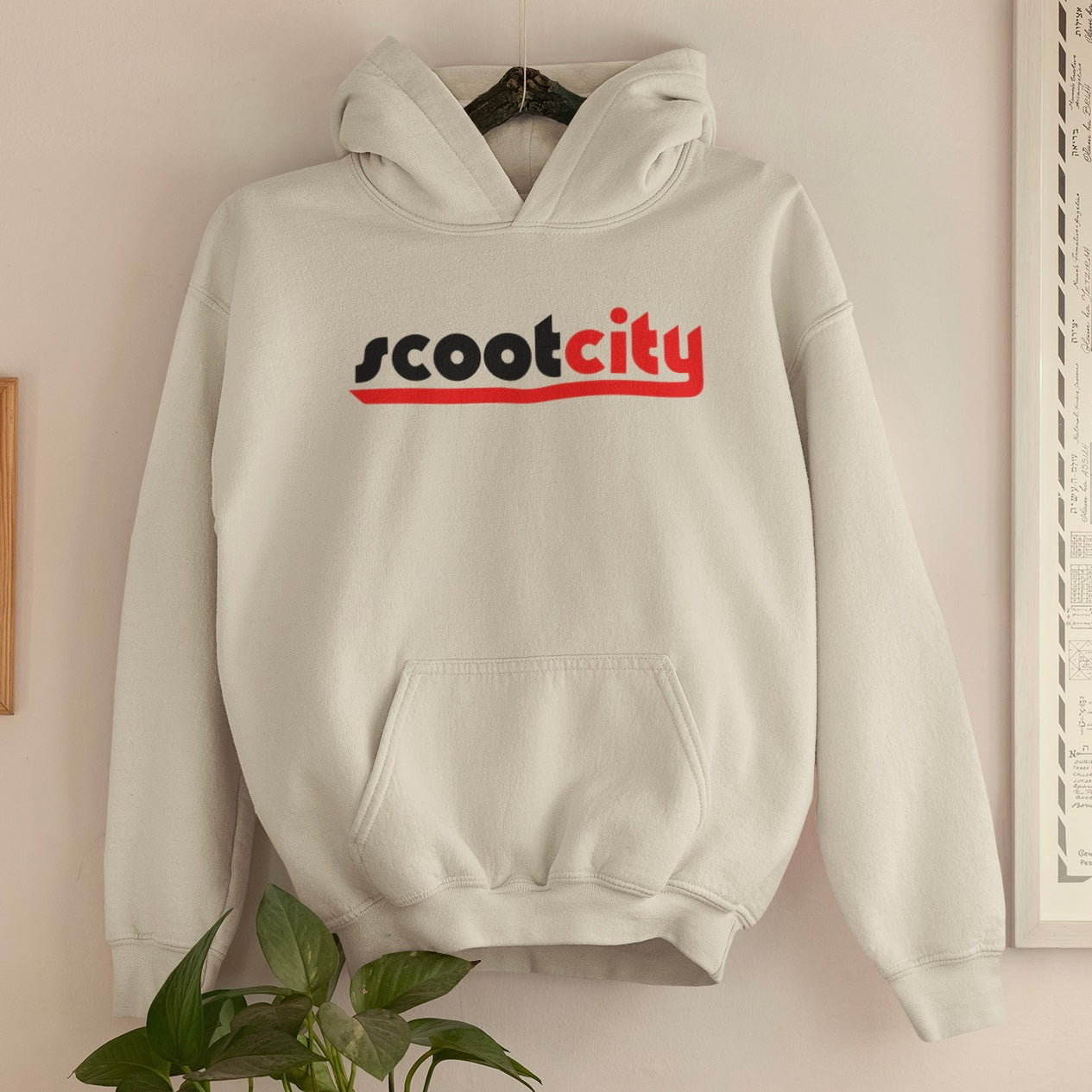 Scoot City Hoodie in Sand PRE-ORDER (SHIPS IN 2-3 WEEKS)
