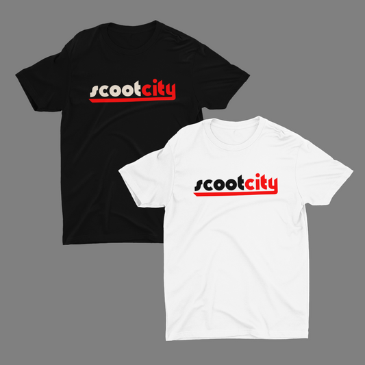 SCOOT CITY T-Shirt PRE-ORDER (SHIPS IN 1-2 WEEKS)