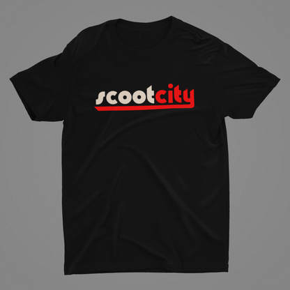 SCOOT CITY T-Shirt PRE-ORDER (SHIPS IN 2-3 WEEKS)