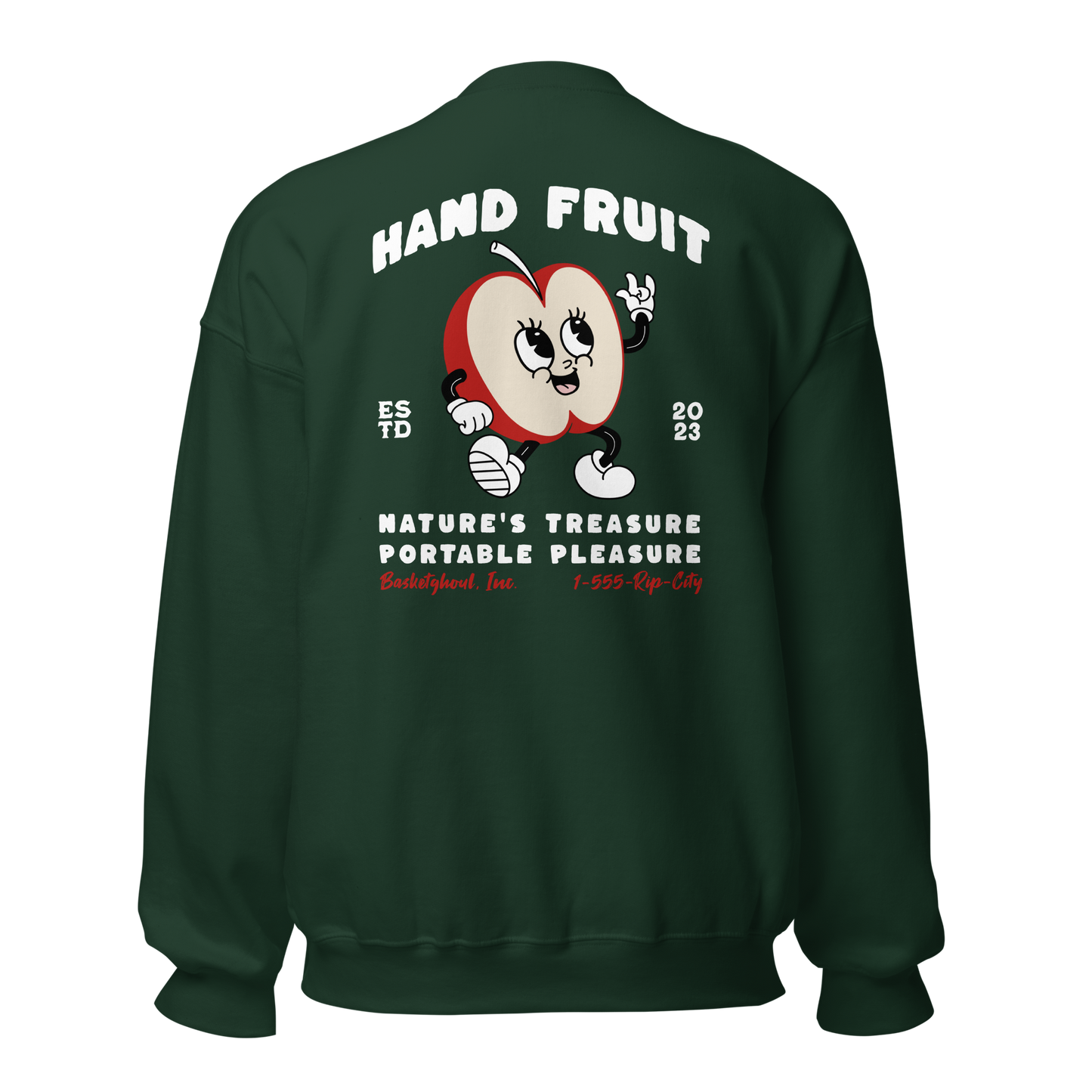 Hand Fruit Crewneck (SHIPS IN 1-3 WEEKS)