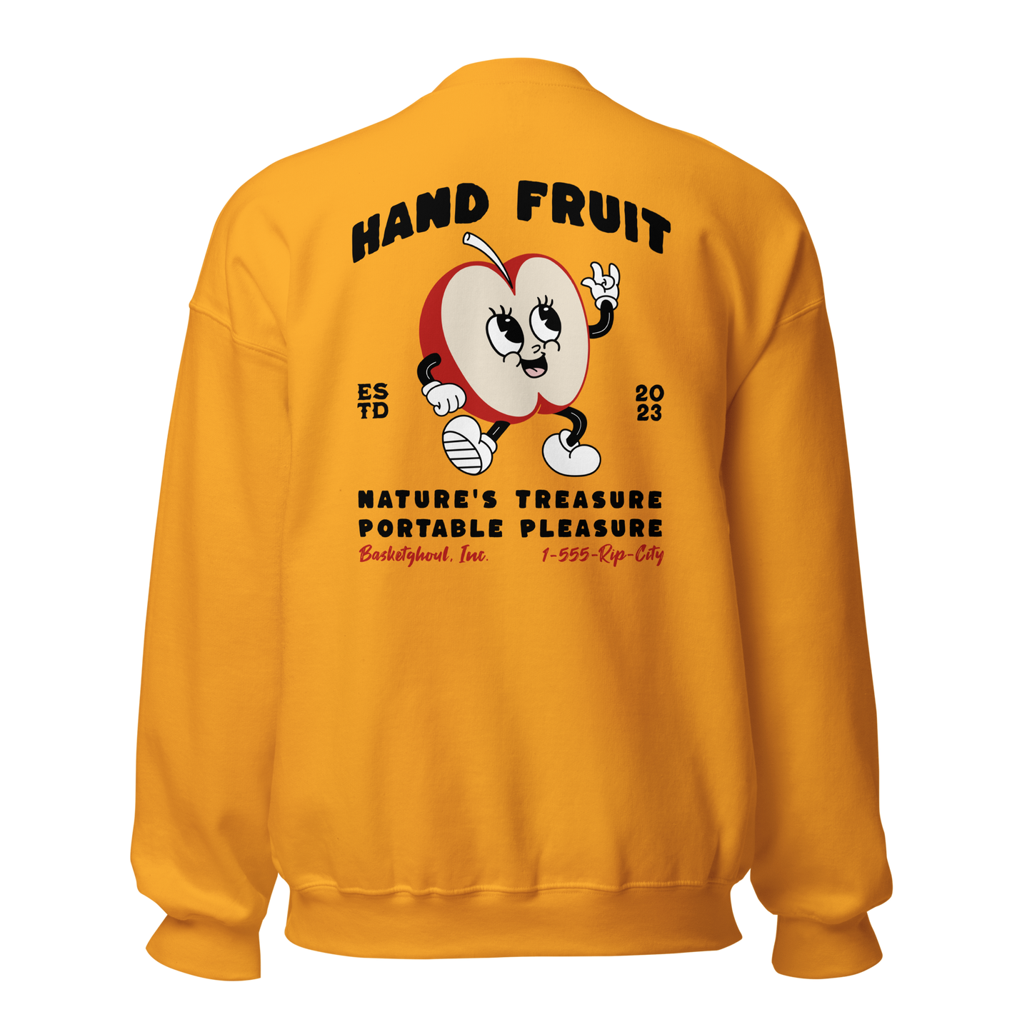 Hand Fruit Crewneck (SHIPS IN 1-3 WEEKS)