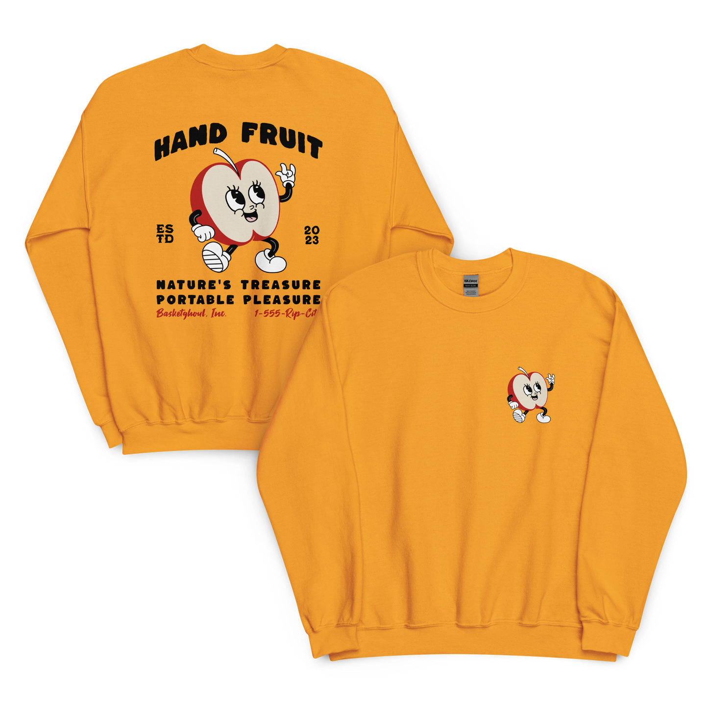 Hand Fruit Crewneck (SHIPS IN 1-3 WEEKS)