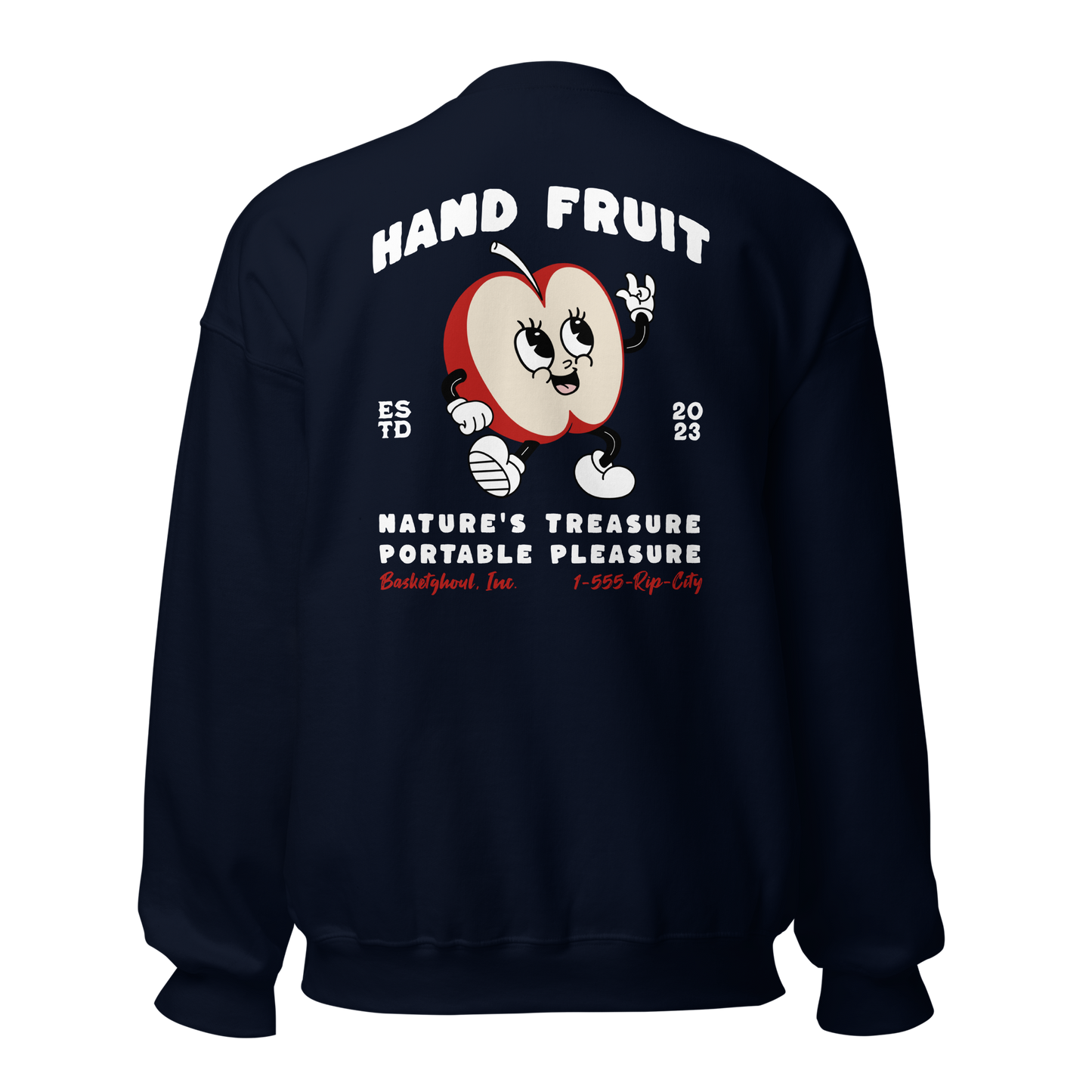 Hand Fruit Crewneck (SHIPS IN 1-3 WEEKS)