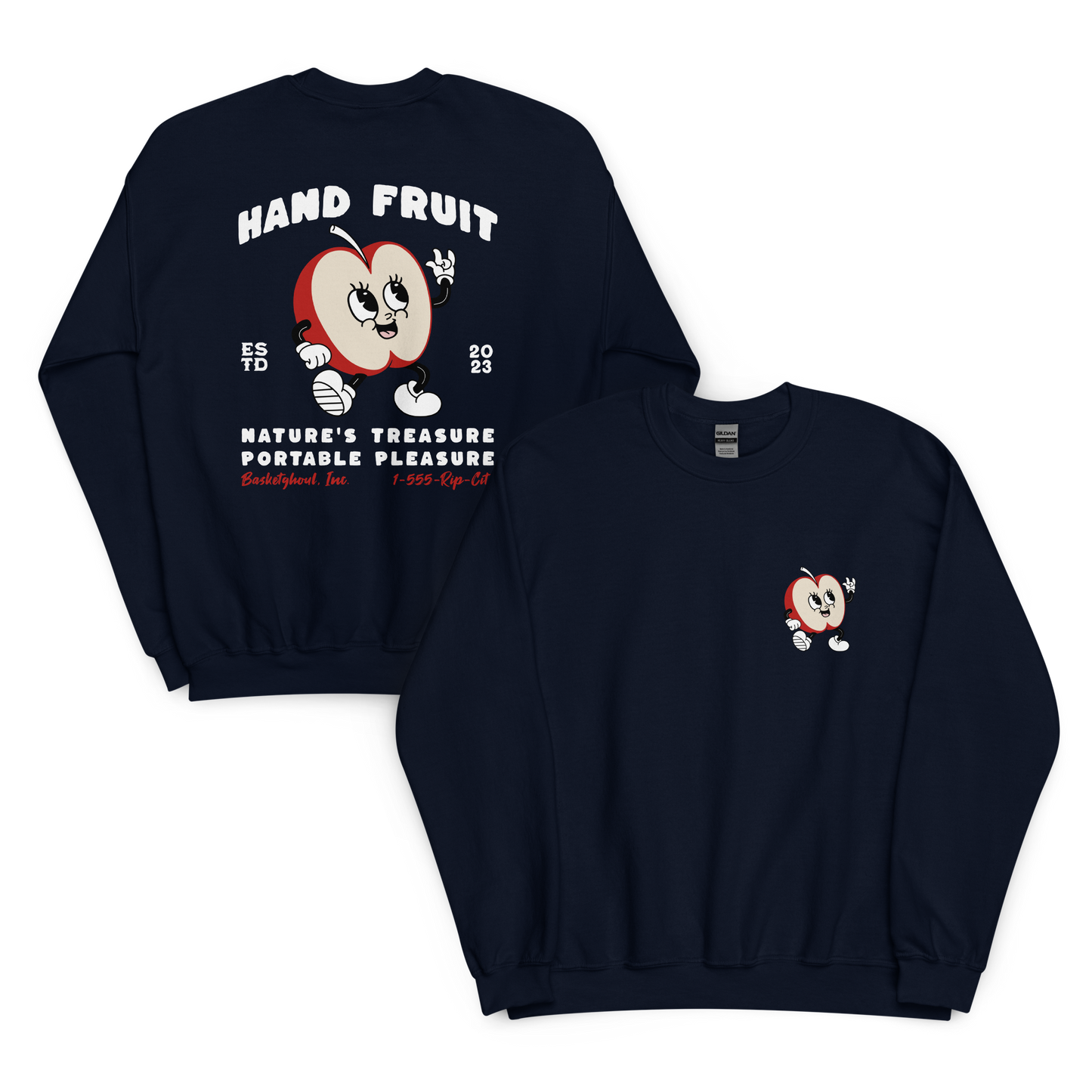 Hand Fruit Crewneck (SHIPS IN 1-3 WEEKS)