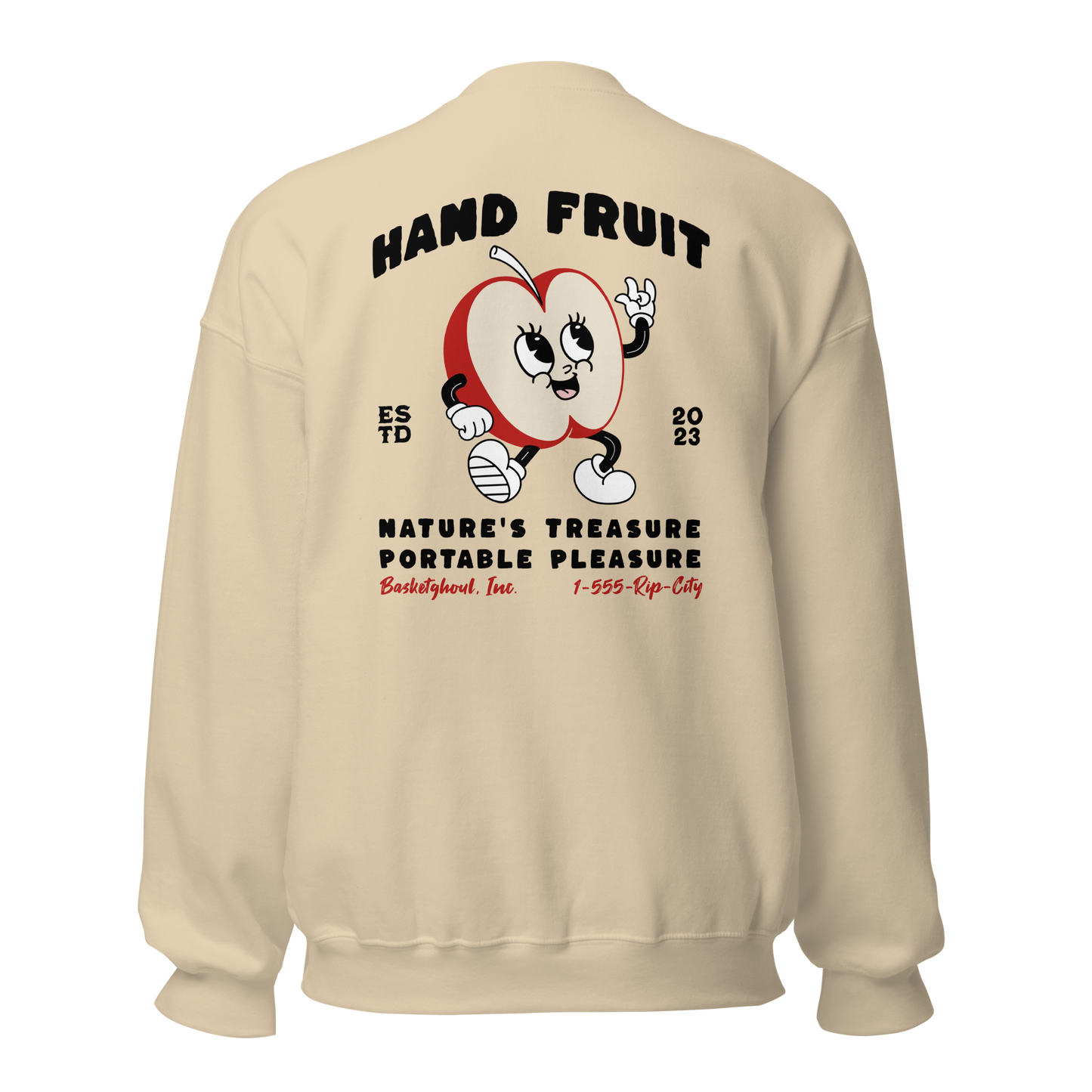 Hand Fruit Crewneck (SHIPS IN 1-3 WEEKS)