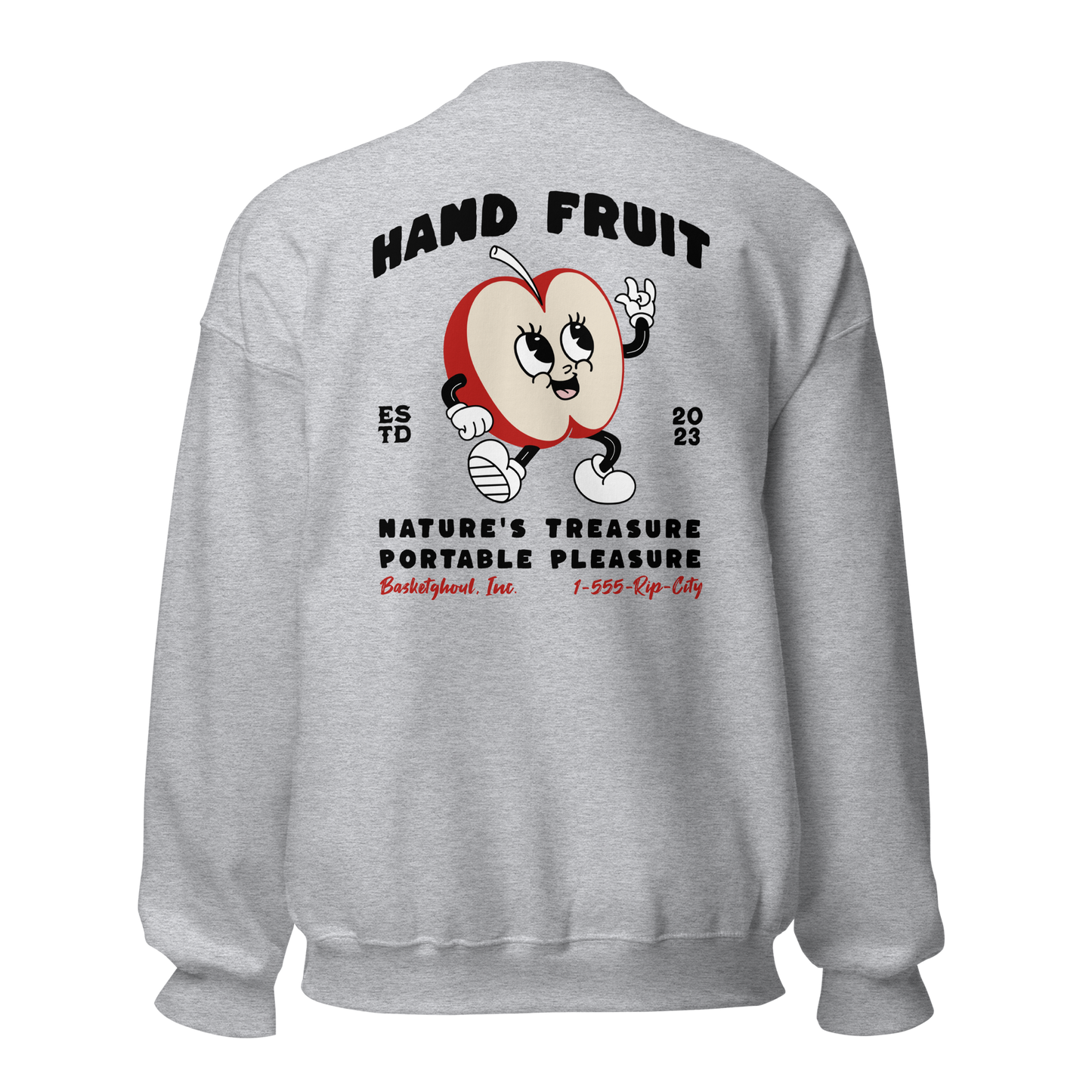 Hand Fruit Crewneck (SHIPS IN 1-3 WEEKS)
