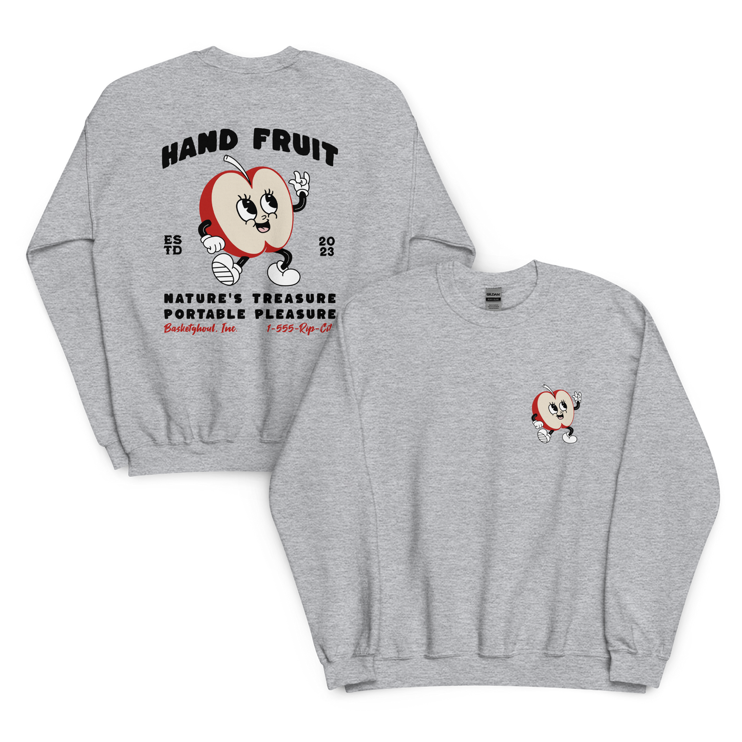 Hand Fruit Crewneck (SHIPS IN 1-3 WEEKS)