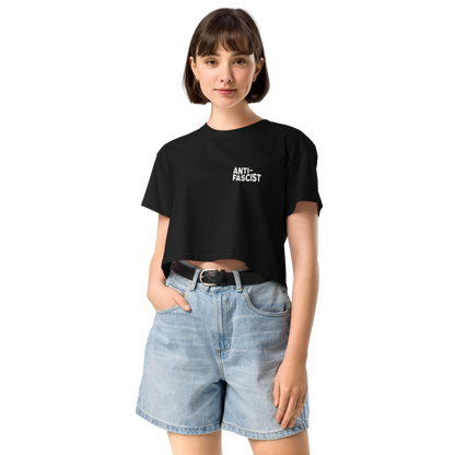 Anti-Fascist Boxy Tee (SHIPS IN 1-3 WEEKS)