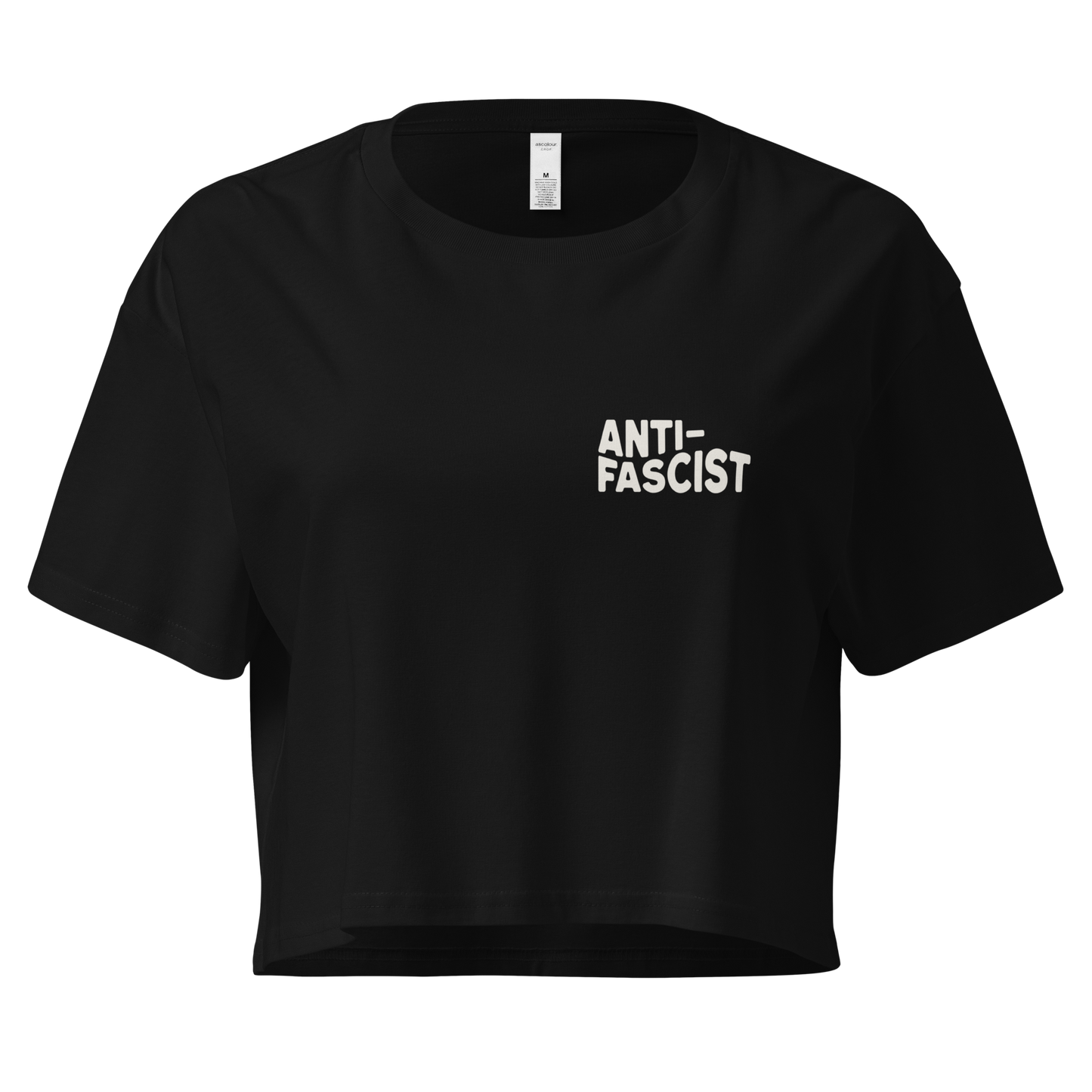 Anti-Fascist Boxy Tee (SHIPS IN 1-3 WEEKS)