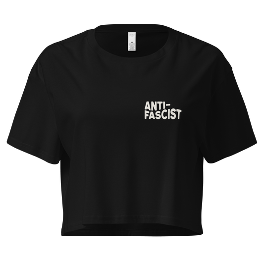 Anti-Fascist Boxy Tee (SHIPS IN 1-3 WEEKS)