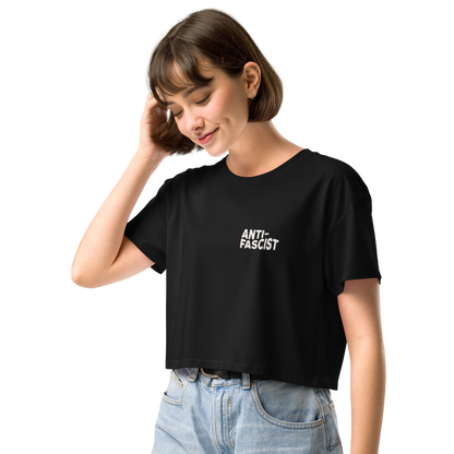 Anti-Fascist Boxy Tee (SHIPS IN 1-3 WEEKS)