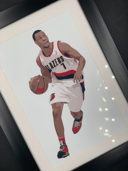 Brandon Roy Mini Print