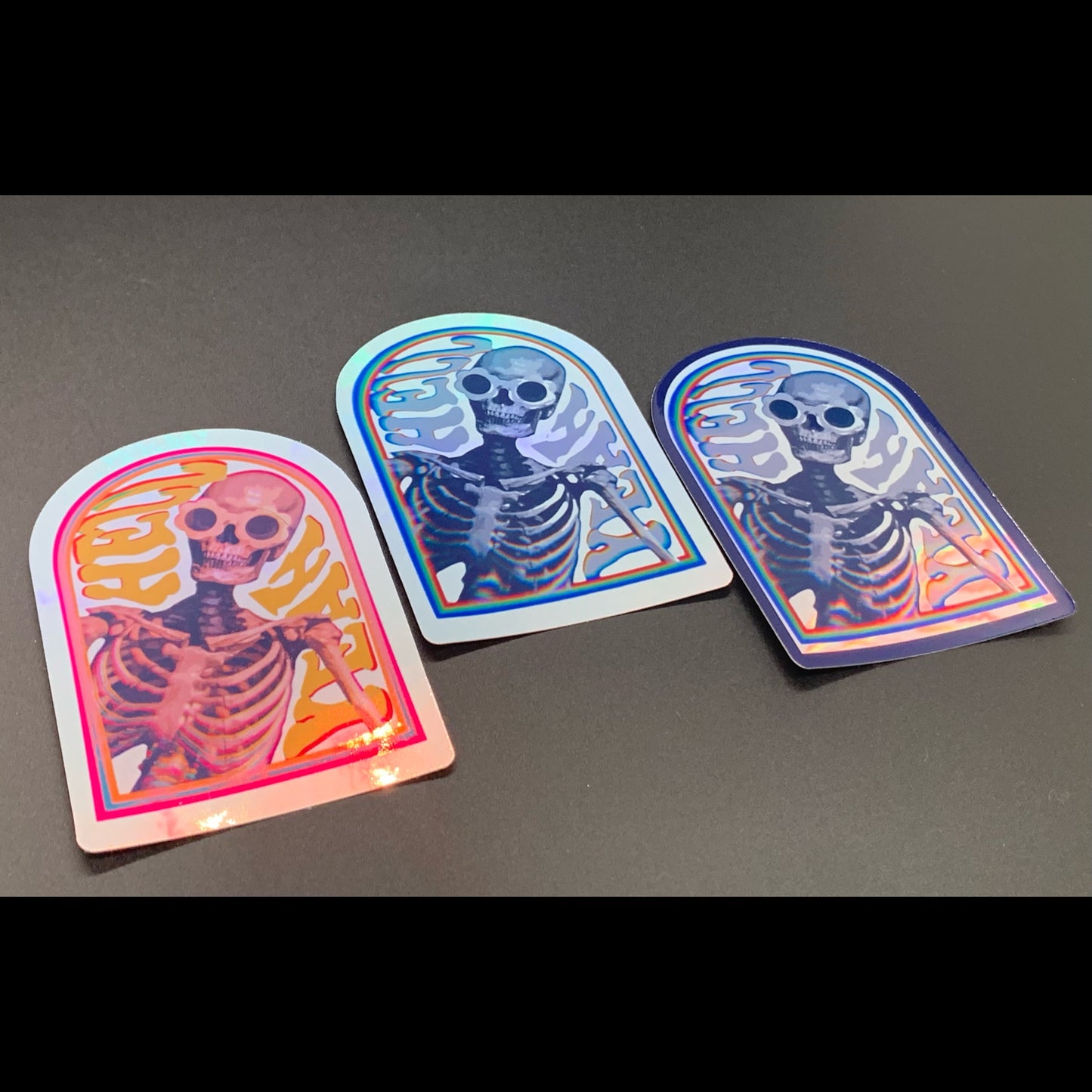 Holographic Hell Yeah Sticker