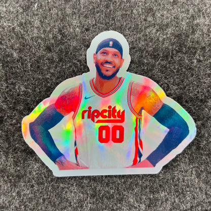 Holographic Melo Sticker