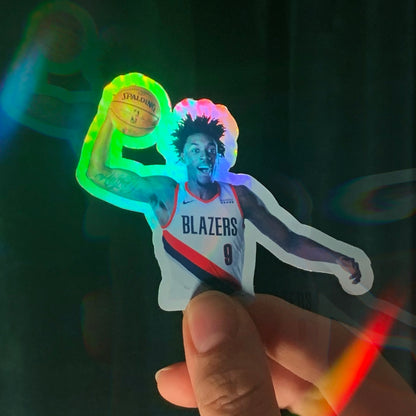 Holographic Nassir Little Sticker