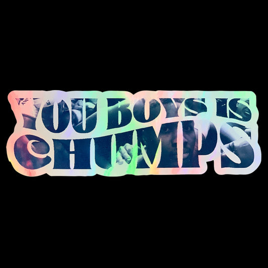 Holographic “You Boys Is Chumps” Dame Lillard Sticker