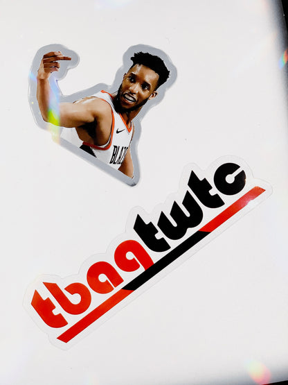 Transparent TBAGTWTC Sticker The Blazers Are Going To Win The Championship