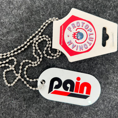 The Duality of Fan Dog Tag Necklace