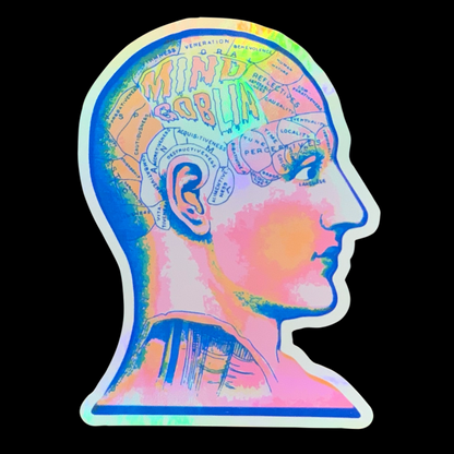 Holographic Mind Goblin Sticker
